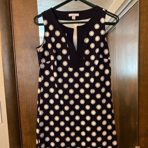 Navy/white casual dress